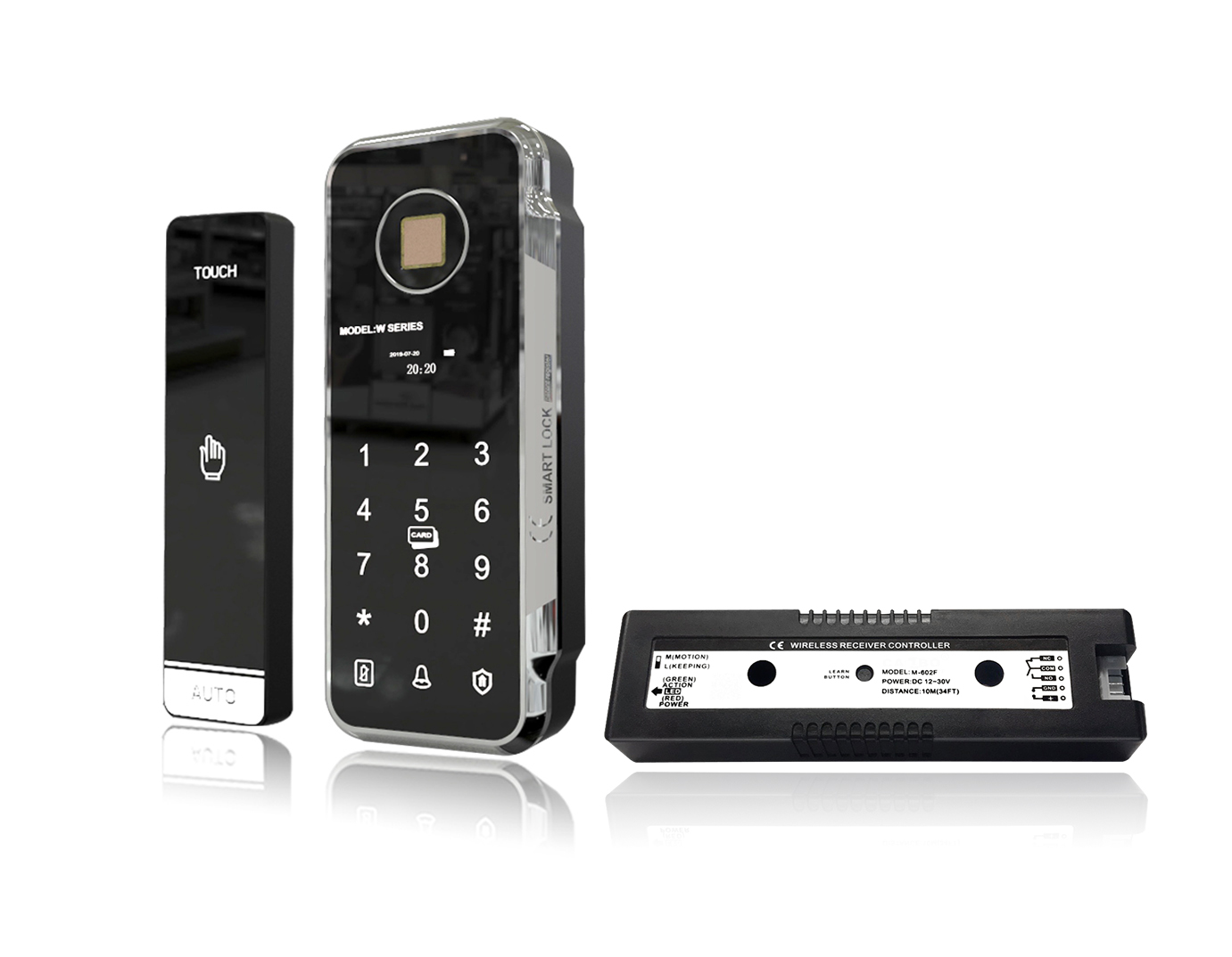  无线指纹考勤套装 271F-黑